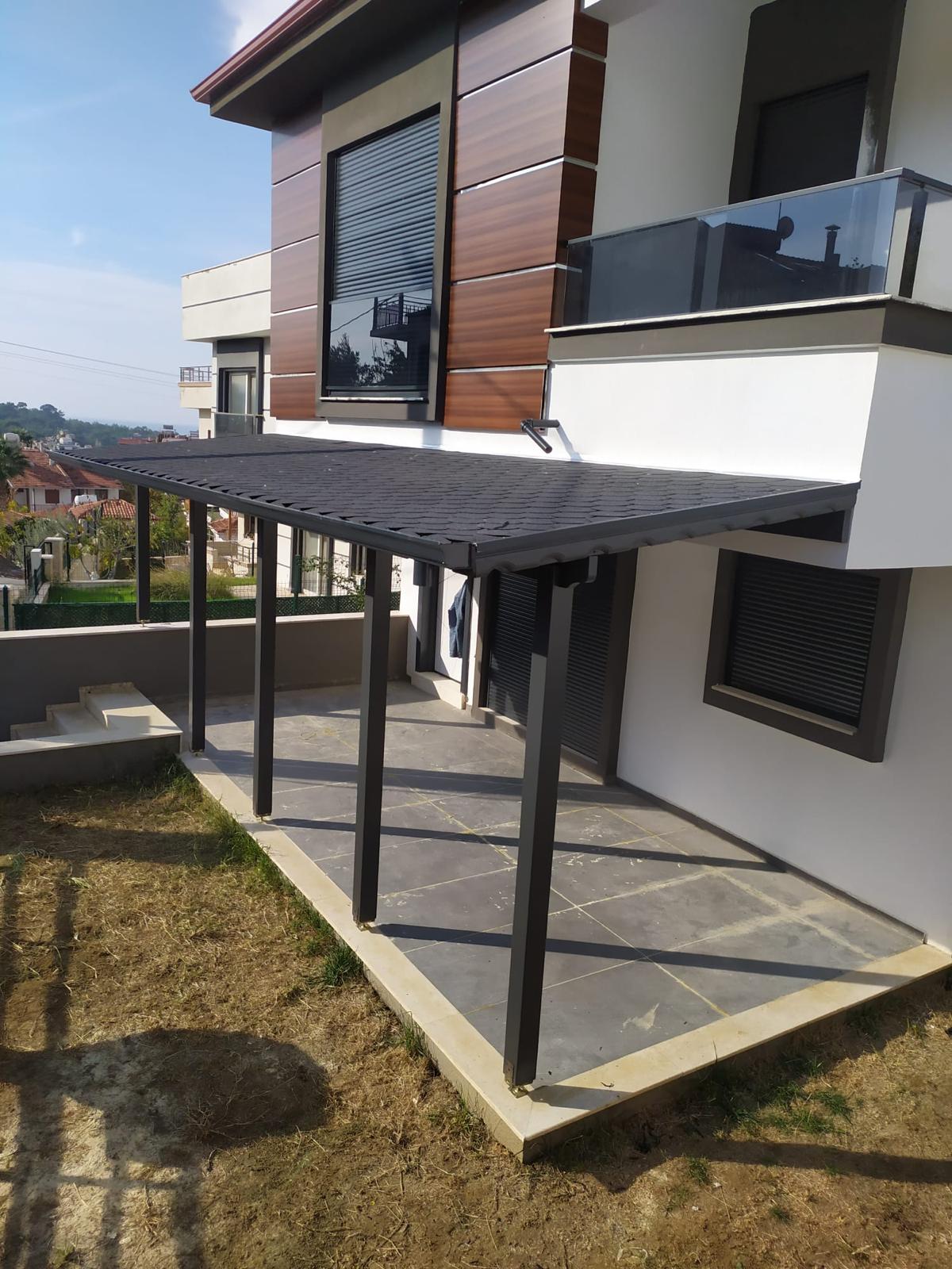Gümüldür ahşap pergule